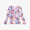 Girls Annie Classic Pajama Set - Posh Peanut - 3 of 4