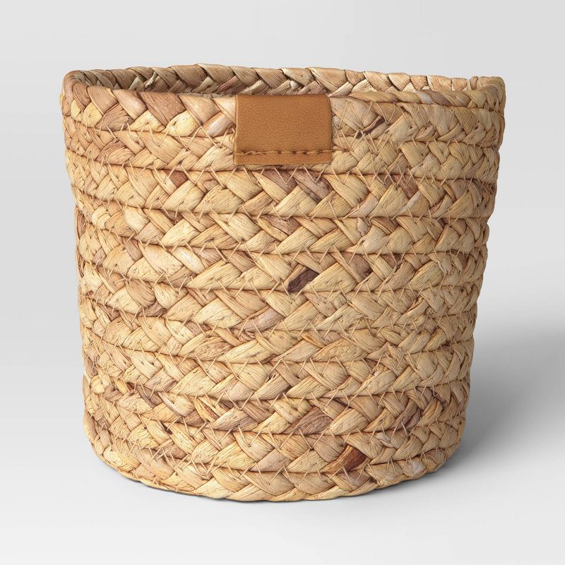 Natural Woven Decorative Planter Light Brown - Threshold&#8482;, 1 of 5
