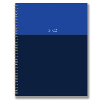 2022 Planner Weekly/Monthly Blue Blockers Large - The Time Factory