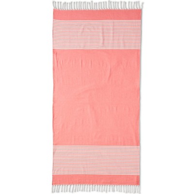 Lands' End Coast Clear Sand Resistant Turkish Cotton Beach Towel