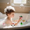 6-Pack Christmas Bath Toys, No-Hole Floating Set for Stocking Stuffers and Gifts - 3 of 4