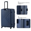 Spinner Suitcase Set with TSA Lock and Organizer Interior ABS Hardshell 3 Piece Luggage - Cuddlewood - 3 of 4