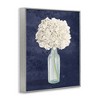 Stupell Industries White Floral Bouquet over Blue Framed Giclee Art - 2 of 4