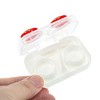 Unique Bargains Contact Lens Case Contact Lens Container Contact Lens Carrier 2.68"x1.77"x1.1" 1 Set - 4 of 4
