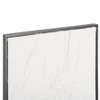 Glacial Grooves - 24" X 36" - White - Cloth/Polyester Canvas/MDF/Polstyrene - Framed Wall Art - WLA3026 - Safavieh - 3 of 4