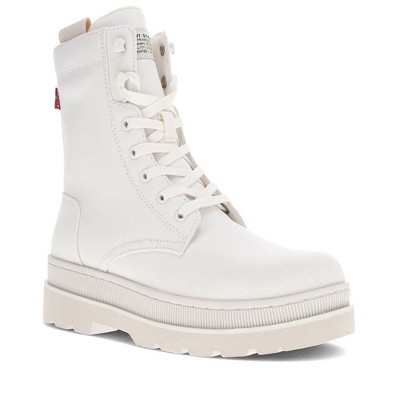 Levi's Womens Eliana Neo Canvas Fashion Platform Boot