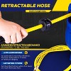 Goodyear Mountable Retractable Air Hose Reel - 1/4" x  50' Ft, 3' Ft Lead-In Hose, 1/4" NPT Connections - 3 of 4