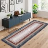 Vintage Braided Doormat, Washable Low-Pile Non-Slip Non-Shedding Small Rug for Entrance, Bedroom, Living Room, Kitchen, Farmhouse Decor - 2 of 4