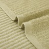 Unique Bargains Striped Pattern Highly Absorbent Quick-Drying Hand Towel for Bathroom Travel 2 Packs - 4 of 4