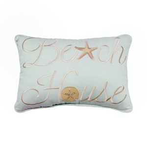 C&F Home Sandbridge Embroidered Throw Pillow - 1 of 3