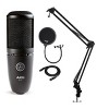 AKG P120 High Performance Recording Microphone with Pop Filter & Boom Arm Bundle - image 3 of 3