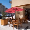 Yescom 7.5 Ft Outdoor Patio Umbrella with Tilt Strap UV Sunshade Garden Parasol for Yard Deck Market Pool - 2 of 4
