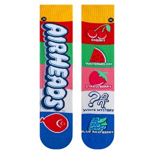 Odd Sox, Airheads Flavors, Funny Novelty Socks, Large - 1 of 4