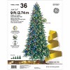 GE 9-ft Pre-lit Just Cut Pre-Lit LED Richmond Fir Artificial Christmas Tree - 3 of 3