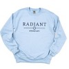 Simply Sage Market S.W.Smiley Embroidered Radiant Smiley Outline Sweatshirt - 2 of 4