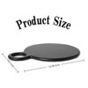 SEVOBAL Serving Platters Oval Mango Wood Cheese Board, Elegant Serving Platter for Stylish Entertaining, Family Party, Black, 14.96"*11.81"*0.59" - 3 of 4