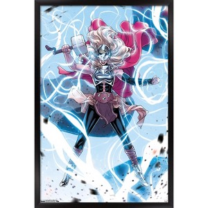 Trends International Marvel Comics - Thor - Mighty Thor #704 Framed Wall Poster Prints - 1 of 4