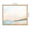 Amanti Art Open Sky Over Water by Sue Schlabach Canvas Wall Art Print Framed 20 x 16-in. - 4 of 4