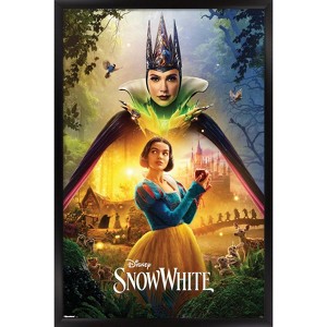 Trends International Disney Snow White: Live Action - Official One Sheet Framed Wall Poster Prints - 1 of 4