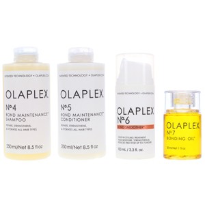 Olaplex No.4 Bond Maintenance Shampoo and No. 5 Bond Maintenance