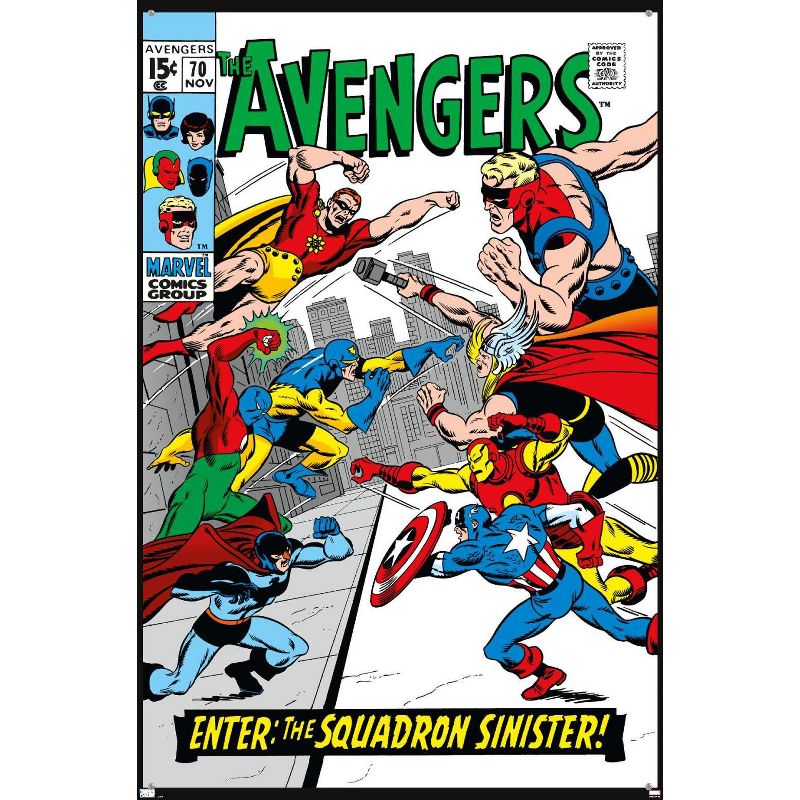 Trends International Marvel Comics - Avengers #70 Unframed Wall Poster Prints, 4 of 7