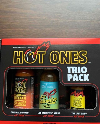 Hot Ones Hot Sauce Trio 