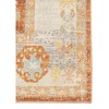 5' X 7' Blue and Orange Floral Stain Resistant Indoor Outdoor Area Rug - 4 of 4