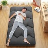 Foldable Japanese Futon Mattress, 3-in-1 Floor Sleeping Mat with 5-Layer Design, Roll Up Tatami Bed for Apartments & Travel - 4 of 4