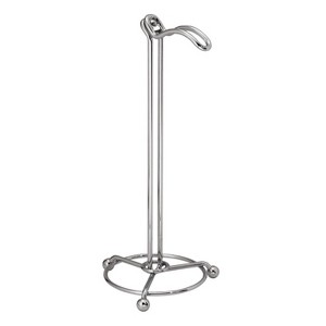 iDESIGN Classico Swivel Paper Towel Holder for Kitchen Countertop Chrome: Metal, Hand Wash, 13" Height, Silver - 1 of 4