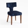 Sapphtopaz Mid Century Modern Dining Chairs Set of 2, Farmhouse Linen Side Accent Chairs Kitchen Chairs with Hardwood Frame for Dining Room, Kitchen - 4 of 4