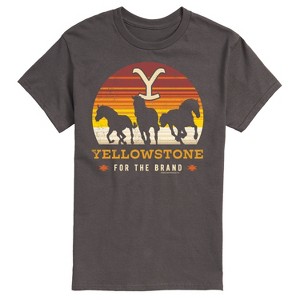 Men's - Yellowstone - Wild Horses Short Sleeve Graphic T-Shirt - 1 of 4
