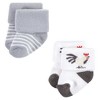 Hudson Baby Unisex Baby Cotton Rich Newborn and Terry Socks, Farm - 3 of 4