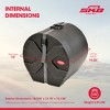 SKB 12" x 14" Tom Case with Padded Interior and D-Shaped Drum Design, Black - 3 of 4