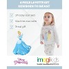 Disney Minnie Mouse Princess Ariel Baby Girls Bodysuit Graphic T-Shirt Mesh Skirt and Leggings 4 Piece Layette Set - 3 of 4
