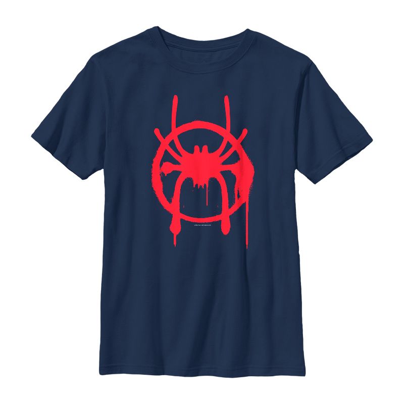 Boy's Marvel Spider-Man: Into the Spider-Verse Symbol T-Shirt, 1 of 4