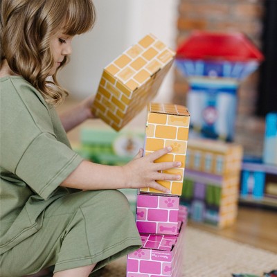 PAW Patrol Jumbo Cardboard Blocks Set with Fold-Out Vehicles