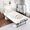 Tangkula 75" x 38" Folding Bed w/ Mattress Metal Slat Frame & Gel Memory Foam - 2 of 4