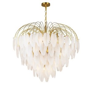Artcraft Lighting Alessia 24 - Light Chandelier in  Brushed Brass - 1 of 3