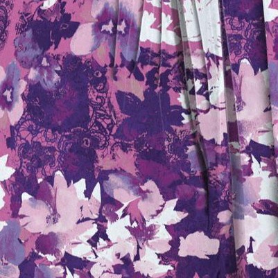 berry pink lace floral