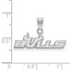 Black Bow Jewelry 10k White Gold South Florida Bulls NCAA Small Pendant - 2 of 3