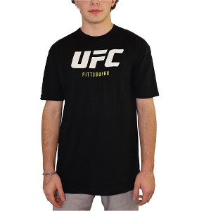 UFC Mens Rockhold Vs Branch Graphic T-Shirt, Black, Large - 1 of 4