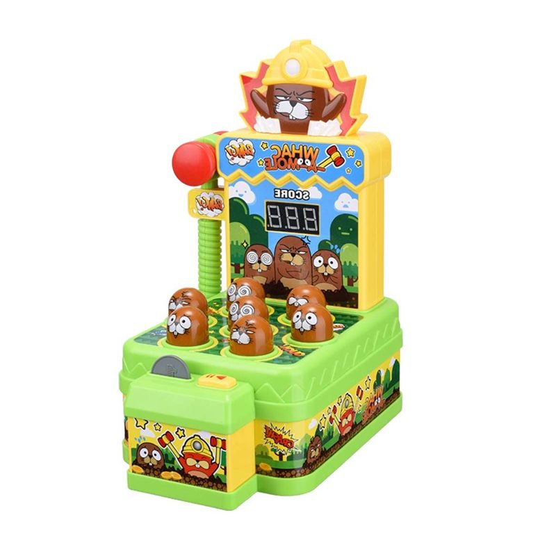 Link Ready! Set! Play! Link Arcade Whack A Mole Game With Hammer, Mini Electronic Pounding Toy For Toddlers, 2 of 4