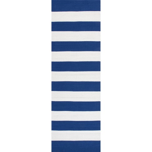 Nuloom Gracen Cotton Stripe Indoor Area Rug - image 1 of 4