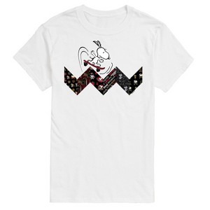 Men's - Peanuts - Snoopy Skating Pattern Short Sleeve Graphic T-Shirt - 1 of 4
