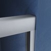 NicBex Shower Door 44-48"W x 72"H Adjustable Semi Frameless Double Sliding Glass Tub Door with 1/4" (6mm) Clear Tempered Glass - 2 of 4