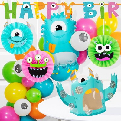 Creative Converting Party Monsters Decoration Kit