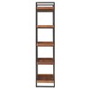 Felicia Rustic Industrial Metal/Wood Etagere Bookshelf - Inspire Q - 3 of 4