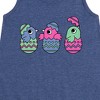 Girls' - Instant Message - Chicks In Eggs Graphic Sleeveless Aline Dress - 2 of 4