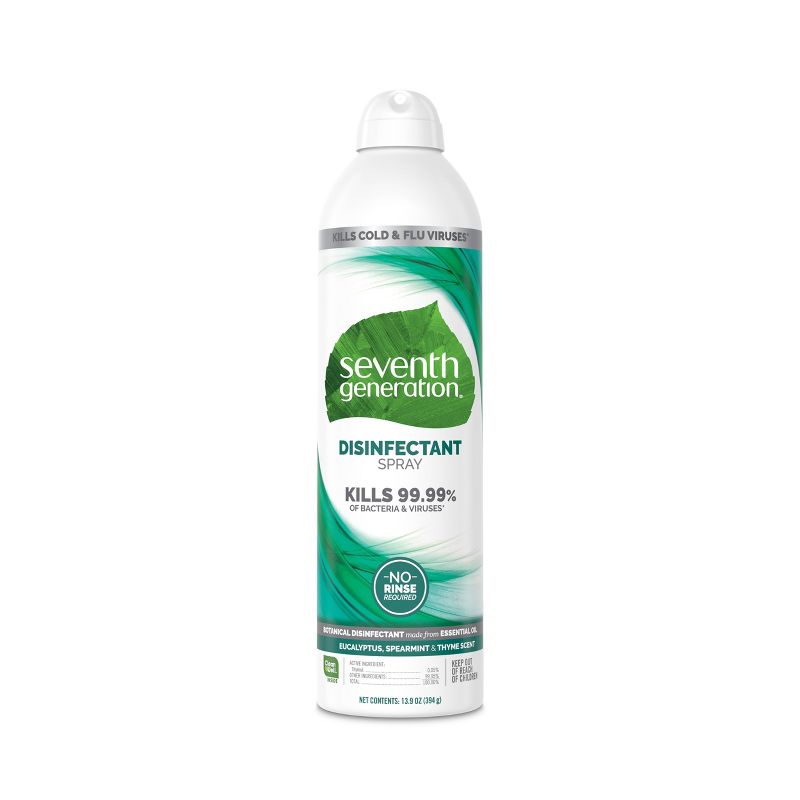 Seventh Generation Disinfectant Spray Eucalyptus &#38; Spearmint - 13.9oz, 3 of 10