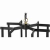 Craftmade Lighting Avante Grand 4 - Light Chandelier in  Flat Black/Satin Brass - 3 of 4